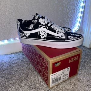 Old Skool Logo Mix Black/Wht